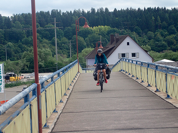 Danubio en bicicleta y en familia